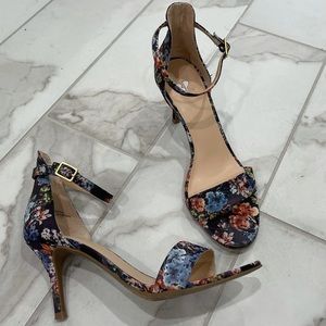 BP floral print heels. Size 7